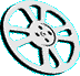 animated gif of a spinning film reel